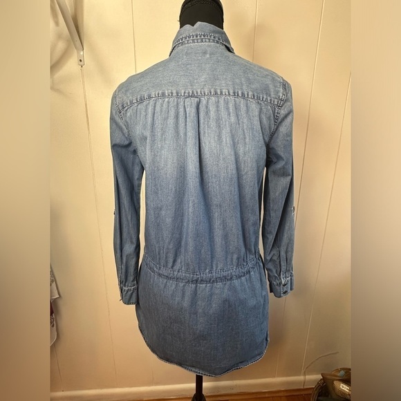 Gap Denim Women’s Drawstring Tunic Size Small - Picture 2 of 14
